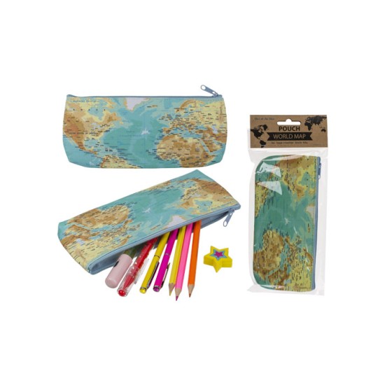 Pencil case World Map